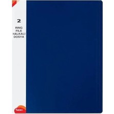Noki 2 Halkalı Dosya A4 Mavi RB512-130