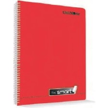 Çınar Defter I'am Smart Plastik Kapak Spiralli 72 Yaprak Çizgili A4 Defter 12'li Paket