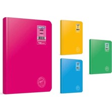 Gıpta Thebook Neon Sert Kapak Defter Ciltli 20X28 296 Yaprak Çizgili