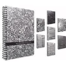 Gıpta Hope Defter Spiralli Karton Kapak 18,5X26 100 Yaprak Kareli