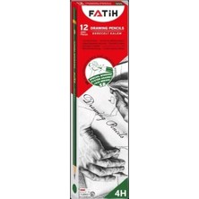 Fatih 4h Dereceli Kurşun Kalem 12'li Kutu