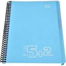 Gıpta Bx Notes Defter Spiralli Plastik Kapak A4 180 Yaprak 5+2 Seperatörlü