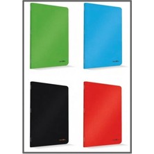 Çınar Defter I'am Smart Plastik Kapak Dikişli 60 Yaprak Kareli A4 Defter 12'li Paket