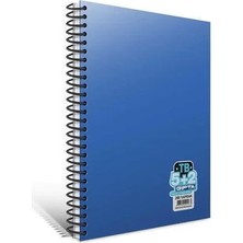 Gıpta Tb Spiralli Seperatörlü Plastik Kapak Defter A4 280 Yaprak 5+2