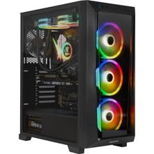 Egecen Gamdıas Talos M1 Elite, 850W, 80+ Bronze, Tempered Glass, Argb, Atx Gamıng Kasa