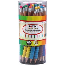 Fatih Kalem Fatih Kurşun Kalem Taiga Natural Eva Grip Silgili 36'lı Paket
