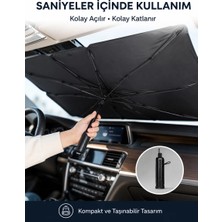 Meks Renault Symbol, Dacia Sandero, Opel Corsa, Ford Ka, Peugeot 208 Uyumlu Oto Şemsiye Yeni Nesil
