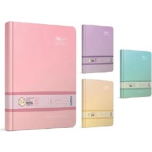 Gıpta Thebook Defter Pastels Iplik Dikişli Sert Kapak 20X28 240 Yaprak Kareli
