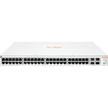 Egecen Hp Aruba Instant On, JL686B, 1930-48G, 48PORT, Gigabit, Poe 370W, 4 Port Gigabit Sfp, Yönetilebilir, Rack Mount Switch