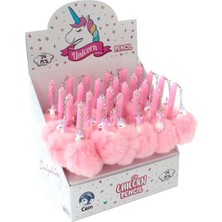 Cem Kırtasiye Dolphin Unicorn Başlıklı Kurşun Kalem UNC-1806 24'lü Stand