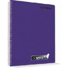 Çınar Defter I'am Smart Plastik Kapak Spiralli 40 Yaprak Kareli A4 Defter 12'li Paket