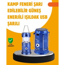 Meks USB Şarjlı Çok Fonksiyonlu Kamp Feneri – Taşınabilir ve Dayanıklı