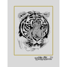 Mey İthalat Sketchbook: African Wildlife Sketch, Large 8.5" x 11", 110 Pages, Perfect For Everyone, Crayons, Pencils, Drawing And Sketching