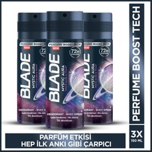 Blade Mysaur Erkek Alüminyumsuz Deodorant 3X150 ml