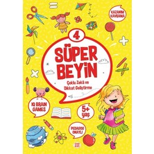 Dokuz Çocuk Yayınları Süper Beyin 4 (5+ Yaş)