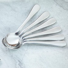 Mey İthalat Aryıldız Gastro Çay Kaşık Seti 6 Parça Renkli Paslanmaz Çelik