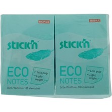 Gıpta Stick'n Post-It Eco Pastel Mavi 76X51 100 Yp 12'li Paket
