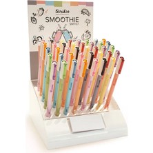 Scrikss Smoothie Jel Kalem 07 mm Karışık Renk 40'lı Stand