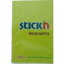 Gıpta Stick'n Post-It Neon Sarı 76X51 100 Yp 12'li Paket