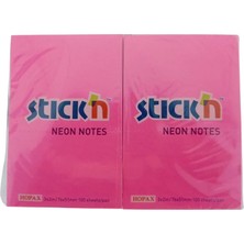 Gıpta Stick'n Post-It Neon Magenta 76X51 100 Yp 12'li Paket