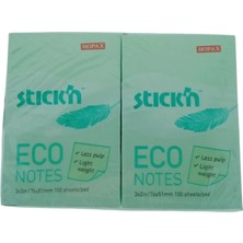 Gıpta Stick'n Post-It Pastel Yeşil 76X51 100 Yp 12'li Paket