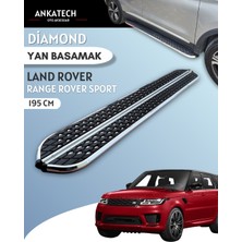 Ankatech Land Rover Range Rover Sport 2 Dıamond Krom Yan Basamak 193 cm 2013-2022 A+ Kalite
