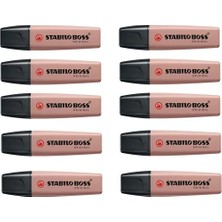 Stabilo Fosforlu Kalem Boss Nature Colors Bej 10'lu Paket