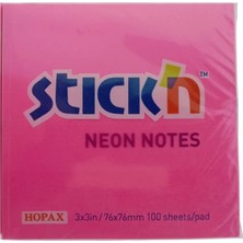 Gıpta Stick'n Post-It Neon Magenta 76X76 100 Yp 12'li Paket