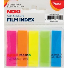 Noki Memo Film Index 5 Renk 12X45 mm 25 Yp. 12050