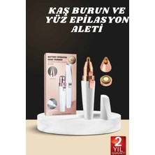 Meks Kaş Burun ve Yüz Epilasyon Aleti Kablosuz Şarjlı Kökten Alan Epilasyon Aleti