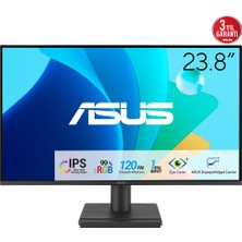 Egecen Asus VA249HG 23,8" 1ms, 120Hz, Full Hd, Hdmı, Vga, IPS Led, Çerçevesiz Tasarım, Düşük Mavi Işık, Freesync Kurumsal Monitör