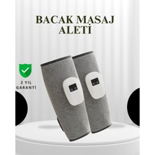 Meks Şarjlı Isıtmalı Baldır Masaj Aleti – 3 Hava Basınçlı, Titreşimli ve Akıllı Zamanlayıcılı