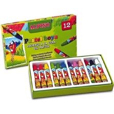 Cem Kırtasiye Pastel Boya- Alpino Oil 12 Renk DC-038296 Karton