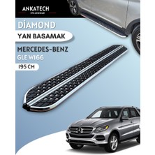 Ankatech Mercedes Gle W166 Dıamond Krom Yan Basamak 193 cm 2012-2019 A+ Kalite