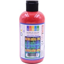 Südor Boya Südor Akrilik Boya 250 ml Vermiyon