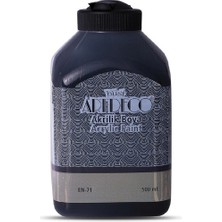 Lisans Artdeco Akrilik Boya 500ML Siyah 3618