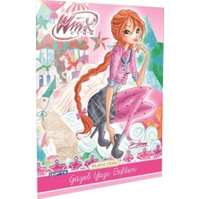Gıpta Winx Güzel Yazı Defteri Tel Dikiş Karışık Kapak A4 40 Yaprak