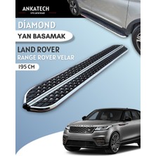 Ankatech Land Rover Range Rover Velar Dıamond Krom Yan Basamak 193 cm 2017 Üzeri A+ Kalite