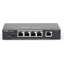 Egecen Ruıjıe Reyee RG-ES205GC-P  5 Port Gigabit ,4x Poe  54W Ruıjıe Colud Yönetilebilir Switch  Metal Kasa