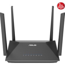 Egecen Asus RT-AX52 Pro, AX3000, 3 Port, 3000MBPS,  Dual Band, Wifi 6, Aimesh, Extendable Router