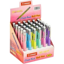 Şahin Kırtasiye Mikro Tükenmez 1001P B/p 30 Metal Standlı 30'lu Stand