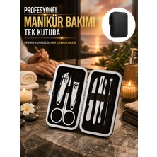 Meks Evde Profesyonel Tırnak Bakımı Için 7 Parça Premium Bakım Seti