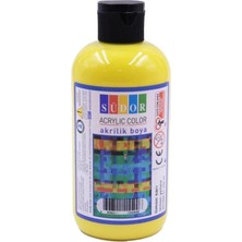 Südor Boya Südor Akrilik Boya 250 ml Limon Sarı