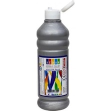 Südor Boya Südor Tek Renk Gümüş 500 ml [SD1109] Akrilik Boya