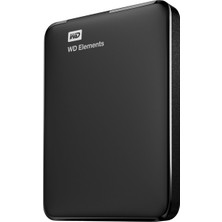 Egecen Western Elements USB 3.0 2.5" 1tb Taşınabilir Disk Siyah