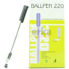 Fanart Tükenmez 220 Ballpen Siyah 50'li Paket