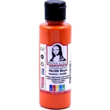 Südor Boya Südor Monalisa Akrilik Boya 70 ml Turuncu 12'li Paket