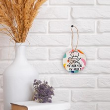 Anadolia My Kitchen My Rules Mermerit  Duvar Süsü