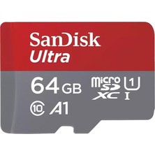 Egecen Sandisk Ultra Uhs I 64GB Microsd Card
