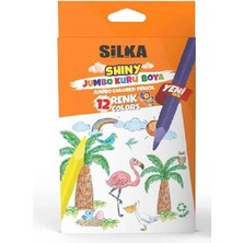 Silka Kuru Boya Jumbo Üçgen 12 Renk